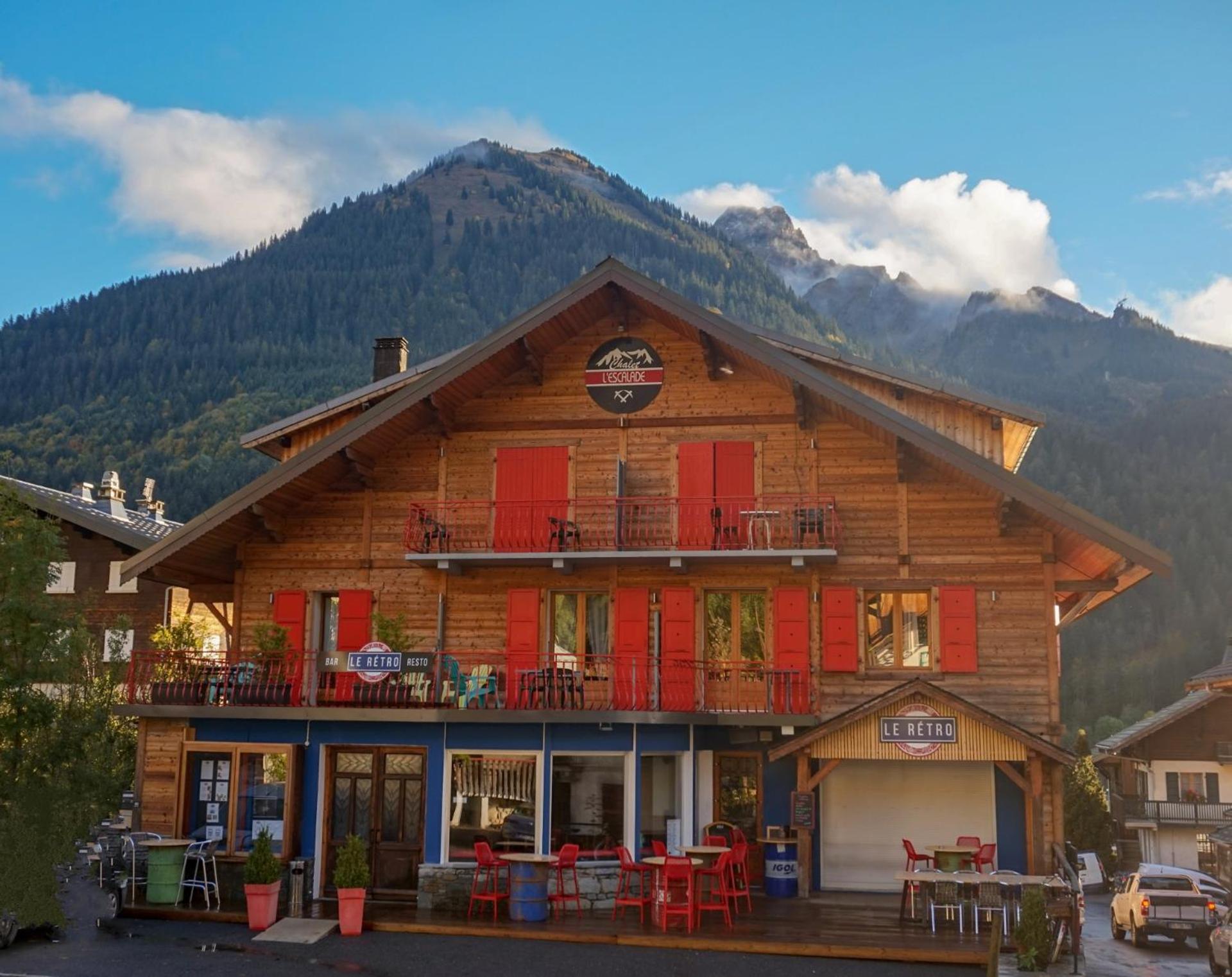 Bed and Breakfast Le Retro Abondance Exterior foto